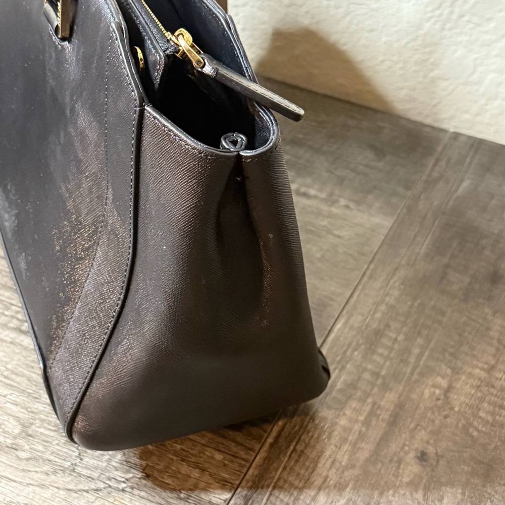 💎MCM DARK NAVY BLUE SAFFIANO LEATHER LAPTOP BAG💎 - Picture 6 of 16